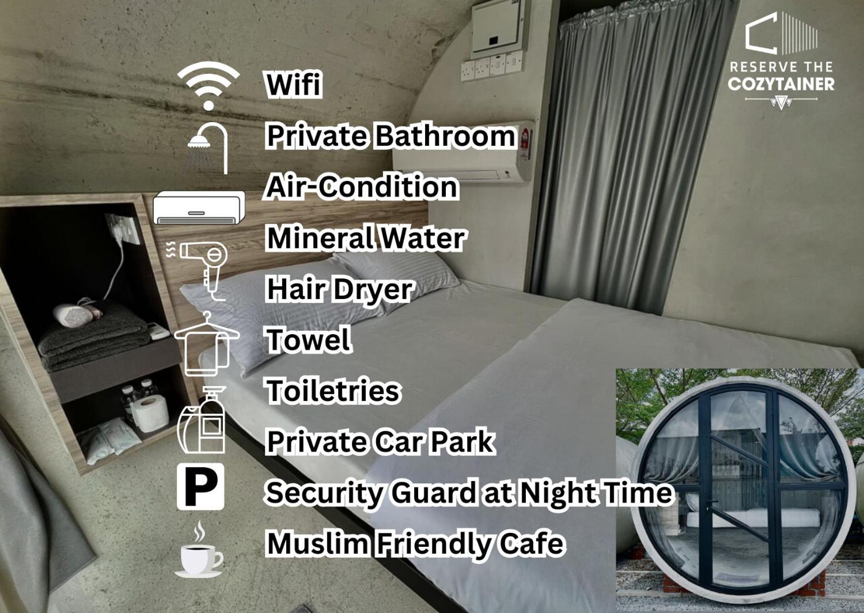 The Cozytainer Taiping Exterior foto